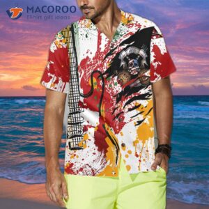 guitar live free or die hawaiian shirt 4