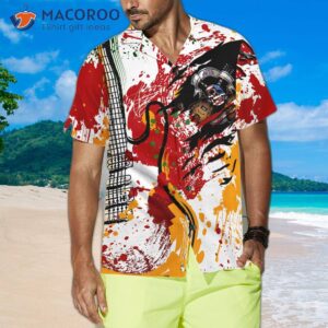 guitar live free or die hawaiian shirt 6