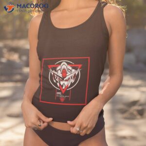gundam celestial being red graphic shirt tank top 1
