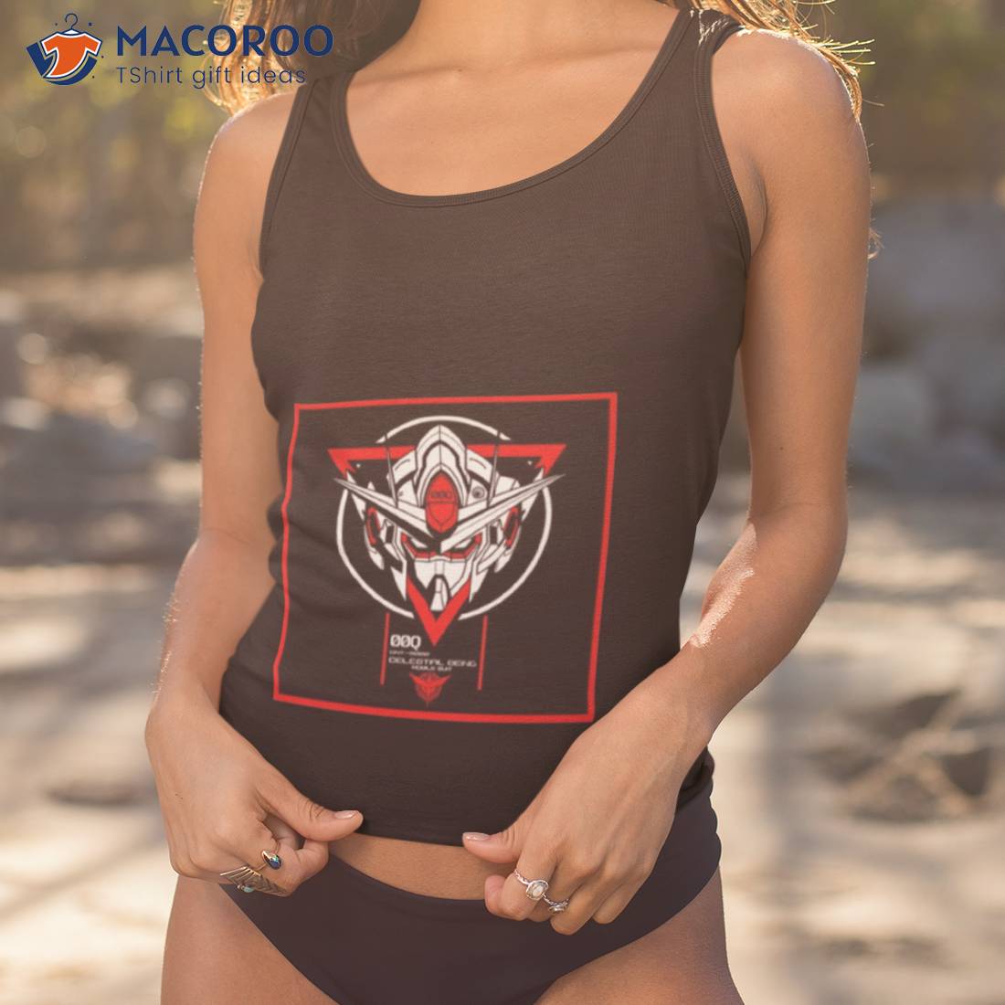 Gundam Celestial Being Red Graphic Shirt Gundam Celestial Being Red Graphic Shirt