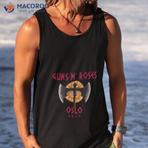 guns n roses ekeberg camping oslo 2023 june 21 fan gifts t shirt tank top