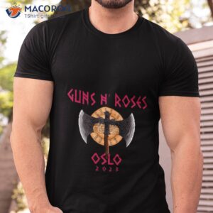 Guns N’ Roses Ekeberg Camping Oslo 2023 June 21 Fan Gifts Shirt
