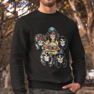 guns n roses official skull heads shirt sweatshirt