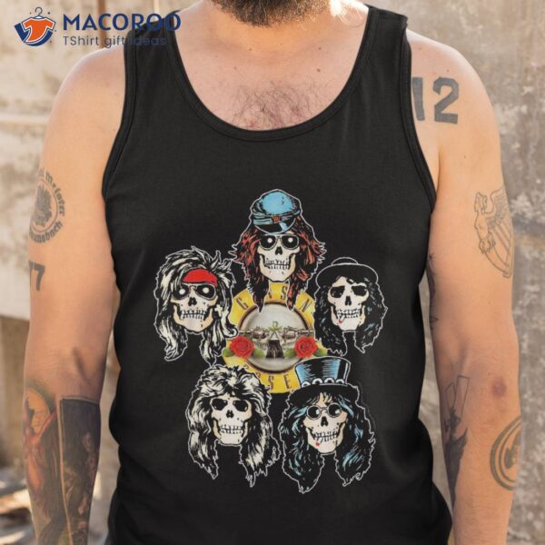 Guns N’ Roses Official Skull Heads Shirt