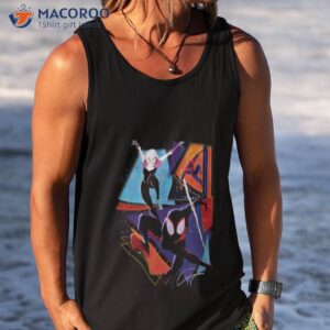 gwen stacy miles morales across spiderman shirt tank top