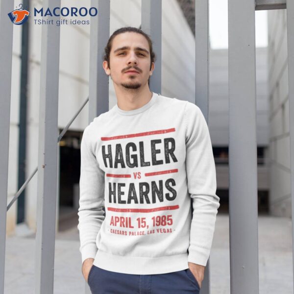 Hagler vs Hearns Shirt