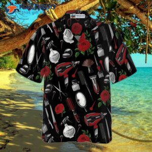 hairdresser s tools hawaiian shirt 2