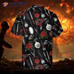 hairdresser s tools hawaiian shirt 3