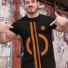 Halcyon Starship Logo Orange Shirt