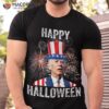 Halloween Funny Happy 4th Of July Anti Joe Biden Shirt