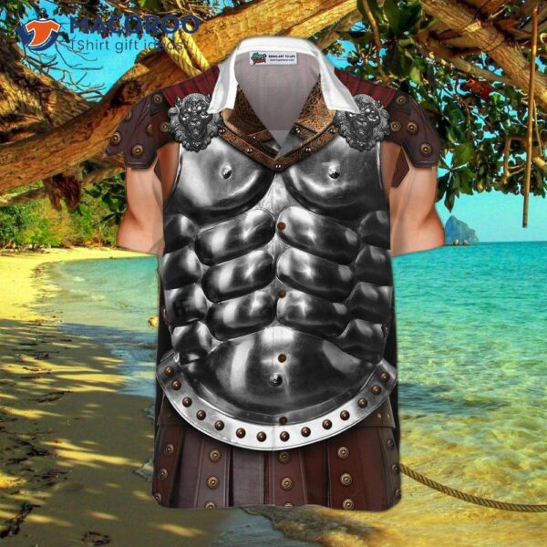 Halloween Gladiator Costume Hawaiian Shirt