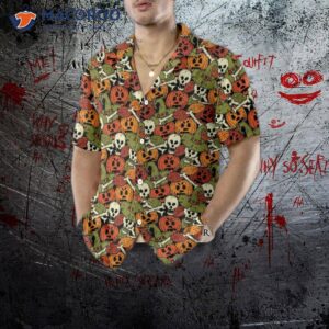 “halloween Is Coming! Get A Hawaiian Shirt For Funny Halloween Gift!”