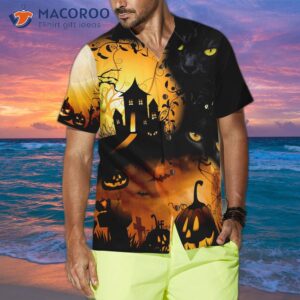 halloween night hawaiian shirt 6