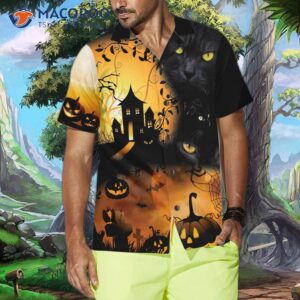 halloween night hawaiian shirt 7