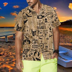 halloween ouija hawaiian shirt for 10