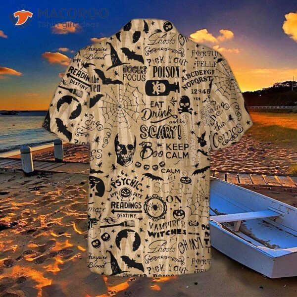 Halloween Ouija Hawaiian Shirt For