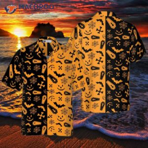 halloween party hawaiian shirt 0