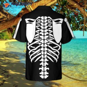 Halloween Skeleton Costume Hawaiian Shirt