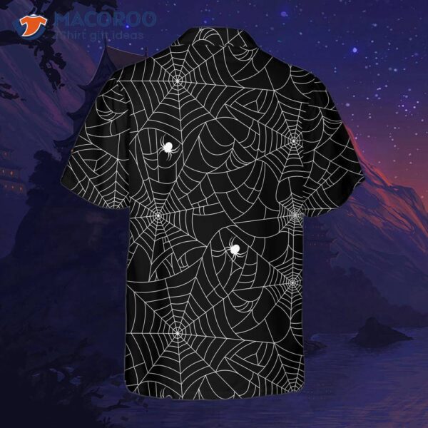 Halloween Spider-web Hawaiian Shirt