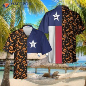 halloween texas flag hawaiian shirt funny shirt for halloween best gift texans 2