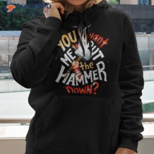 hammer down thor marvel shirt hoodie 2