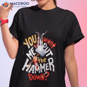 hammer down thor marvel shirt tshirt 1