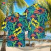 Hand-drawn Color Plates Hawaiian Shirt