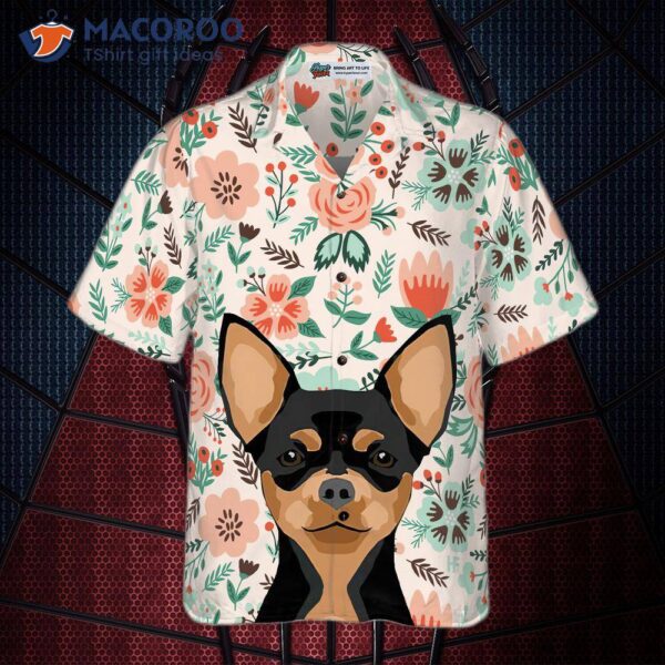 Happiness Is Chihuahua Kisses And A Hawaiian Shirt.