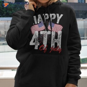 happy 4th of july american flag usa patriotic shirt hoodie 2