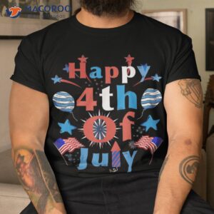 Happy 4th Of July Freedom Family American Flag Patriotic Shirt