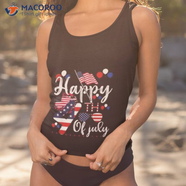 Happy 4th Of July Patriotic American Us Flag 2023 Shirt