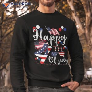 happy 4th of july patriotic american us flag shirt sweatshirt 1