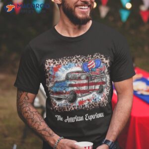 happy 4th of july the american experience red white blue usa shirt tshirt