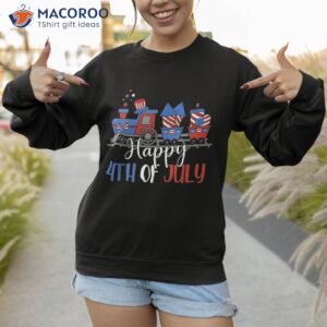 happy 4th of july train cute boys fourth toddler kids shirt sweatshirt 1