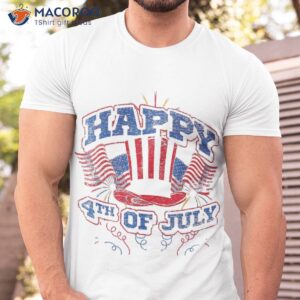 Happy 4th Of July Us Flag Liberty American Shirt