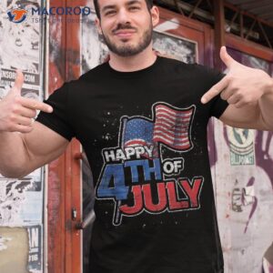 Happy 4th Of July Us Flag United States Liberty Shirt