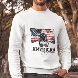 happy 4th of july vintage american mama usa flag shirt sweatshirt