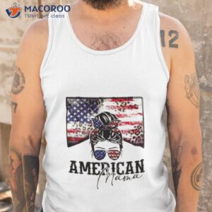 happy 4th of july vintage american mama usa flag shirt tank top