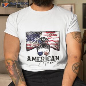 happy 4th of july vintage american mama usa flag shirt tshirt