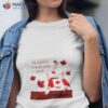 Happy Canada Day Celebration Card Shirt