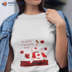 happy canada day celebration card shirt tshirt