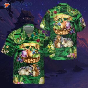 Happy Easter Golden Egg Hawaiian Shirt, Button-up Shirt For And , Best Gift