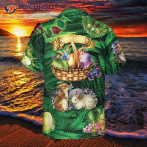 Happy Easter Golden Egg Hawaiian Shirt, Button-up Shirt For And , Best Gift