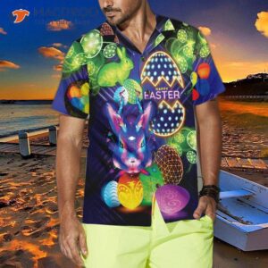 happy easter hawaiian shirt bunny funny and gift ideas 3