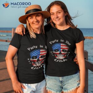 happy face smile american skull flag party in the usa shirt tshirt 3