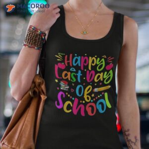 Happy Last Day Of School Hello Summer Teacher Student Shirt
