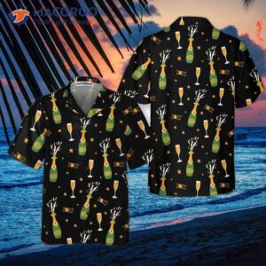 Happy New Year Hawaiian Shirt, Cool Short-sleeved Year’s Eve Shirt For And