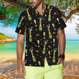 happy new year hawaiian shirt cool short sleeved year s eve shirt for and 3