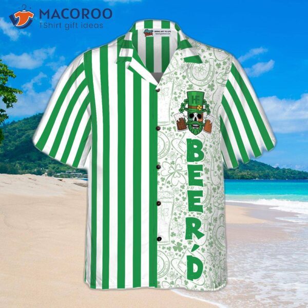 “happy Saint Patrick’s Day Hawaiian Shirt”