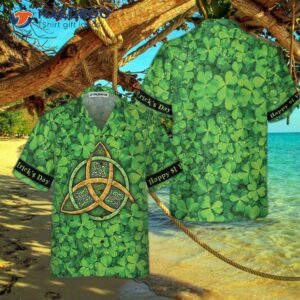 happy st patrick s day hawaiian shirt cool gift 0